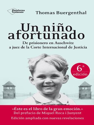 cover image of Un niño afortunado (6º edición ampliada)